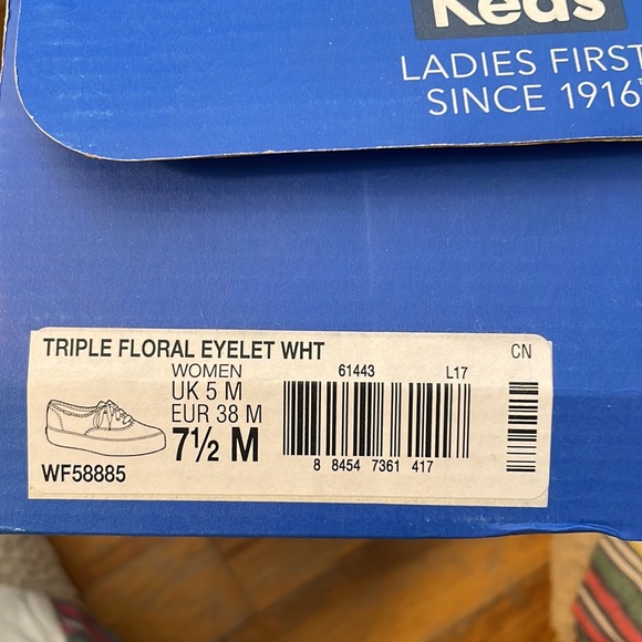Keds Triple Floral Eyelet - Picture 6 of 6